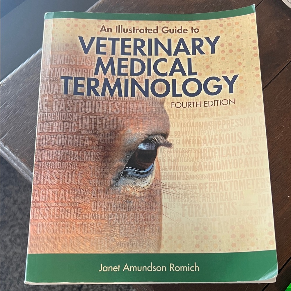 Veterinary Medical Terminology Book